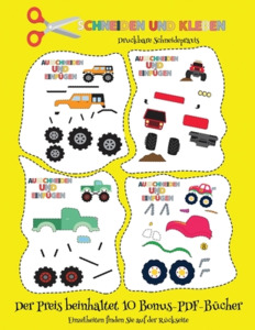 Druckbare Schneidepraxis di Jessica Windham edito da Kindergarten-Arbeitsbücher