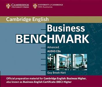 Business Benchmark Advanced Audio Cd Bec Higher di Guy Brook-Hart edito da Cambridge University Press