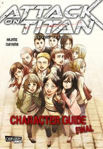 Attack on Titan: Character Guide Final di Hajime Isayama edito da Carlsen Verlag GmbH
