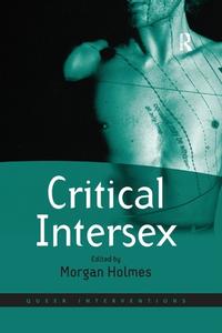 Critical Intersex edito da Taylor & Francis Ltd
