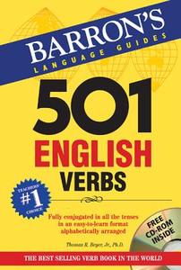 501 English Verbs [With CDROM] di Thomas R. Beyer Jr edito da BARRONS EDUCATION SERIES