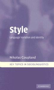 Style di Nikolas Coupland edito da Cambridge University Press