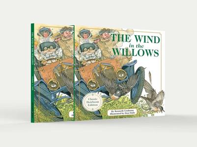 The Wind in the Willows: The Classic Heirloom Edition Hardcover with Slipcase and Ribbon Marker (Classic Children's Stories, Animal Stories, Il di Kenneth Grahame edito da APPLESAUCE PR