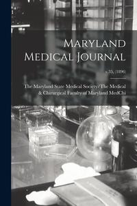 Maryland Medical Journal; V.35, (1896) edito da Legare Street Press