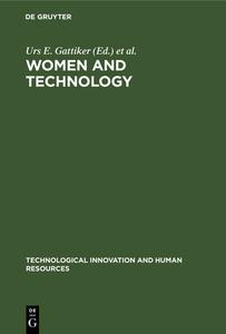 Women and Technology edito da De Gruyter