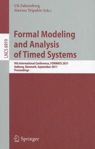 Formal Modeling and Analysis of Timed Systems edito da Springer-Verlag GmbH