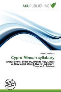 Cypro-minoan Syllabary edito da Acu Publishing