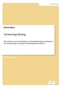 Technology-Rating di Nicole Klein edito da Diplom.de