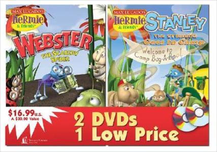Webster, The Scaredy Spider/stanley, The Stinkbug Goes To Camp di Max Lucado edito da Tommy Nelson