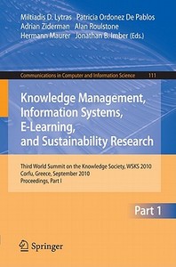 Knowledge Management, Information Systems, E-Learning, and Sustainability Research edito da Springer-Verlag GmbH