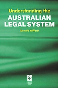 Understanding the Australian Legal System di D. J. Gifford, Donald Gifford, Gifford edito da Routledge Cavendish