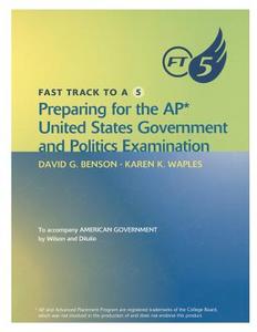 Wilson American Government AP Test Preparations 9th Edition di Leslie Wilson edito da Houghton Mifflin