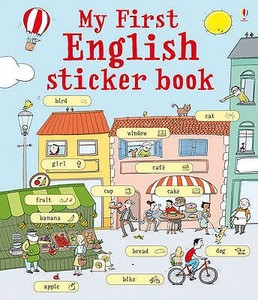 My First English Sticker Book di Sue Meredith edito da Usborne Publishing Ltd