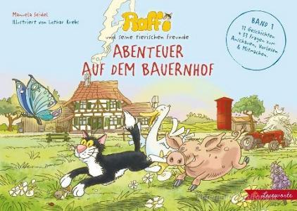 Raffi und seine tierischen Freunde. Abenteuer auf dem Bauernhof. di Manuela Seidel edito da Leseworte Verlag