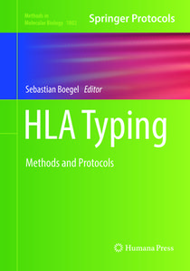 HLA Typing edito da Humana Press Inc.