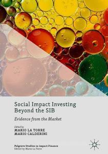 Social Impact Investing Beyond the SIB edito da Springer-Verlag GmbH