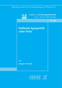 Rußlands Agrarpolitik unter Putin di Jürgen Wandel edito da Lucius + Lucius