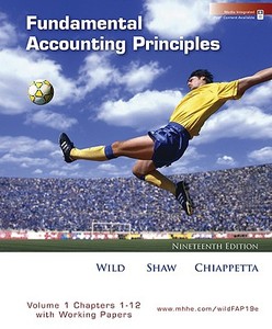 MP Fundamental Accounting Principles Volume 1 (Ch 1-12) Softcover with Working Papers and Best Buy Annual Report di John J. Wild, Ken Shaw, Barbara Chiappetta edito da Irwin/McGraw-Hill