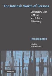 The Intrinsic Worth of Persons di Jean Hampton edito da Cambridge University Press