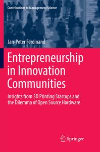 Entrepreneurship in Innovation Communities di Jan-Peter Ferdinand edito da Springer International Publishing