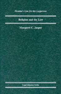Religion and the Law di Margaret C. Jasper edito da Oceana Publications