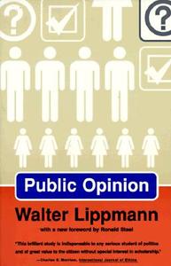 Public Opinion di Walter Lippmann edito da Free Press