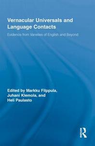 Vernacular Universals And Language Contacts di Niko Roorda edito da Taylor & Francis Ltd