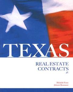 Texas Real Estate Contracts di Michelle L. Evans, Johnnie Rosenauer edito da Thomson South-Western