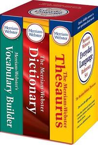 Merriam-Webster's Everyday Language Reference Set di Merriam-Webster Inc edito da MERRIAM WEBSTER INC
