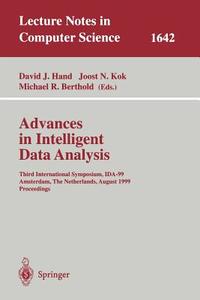 Advances in Intelligent Data Analysis di David J. Hand edito da Springer Berlin Heidelberg