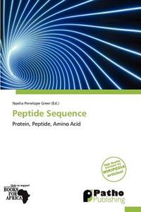Peptide Sequence edito da Crypt Publishing