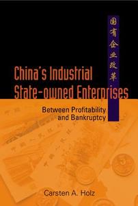 China's Industrial State-owned Enterprises: Between Profitability And Bankruptcy di Holz Carsten A edito da World Scientific
