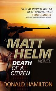 Matt Helm - Death of a Citizen di Donald Hamilton edito da TITAN BOOKS