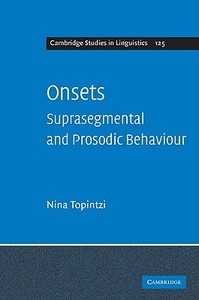 Onsets di Nina Topintzi edito da Cambridge University Press