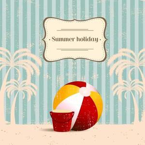 Summer Holiday: Vintage Travel Journal & Scrapbook for Summer Vacation di Scrap Happy Memories edito da Createspace