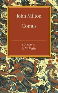 Comus di John Milton edito da Cambridge University Press