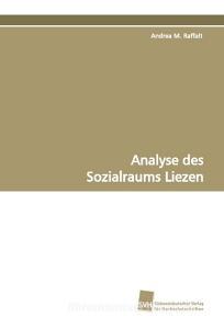 Analyse des Sozialraums Liezen di Andrea M. Raffalt edito da Südwestdeutscher Verlag für Hochschulschriften AG  Co. KG