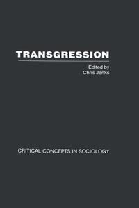 Transgression di Chris Jenks edito da Routledge