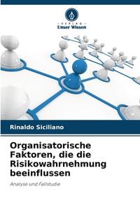 Organisatorische Faktoren, die die Risikowahrnehmung beeinflussen di Rinaldo Siciliano edito da Verlag Unser Wissen