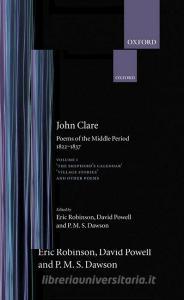 Poems of the Middle Period: Volume I: 1822-1837 di John Clare edito da OXFORD UNIV PR