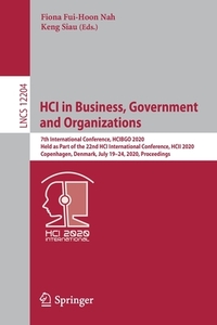 HCI in Business, Government and Organizations edito da Springer International Publishing