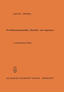 Einführung in die Vektorrechnung di Hugo Sirk edito da Springer Berlin Heidelberg