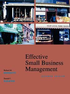 Effective Small Business Management di Richard M. Hodgetts, Donald F. Kuratko edito da John Wiley & Sons