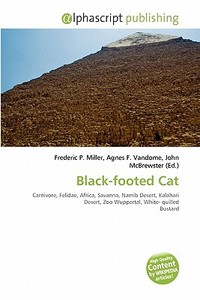 Black-footed Cat edito da Vdm Publishing House