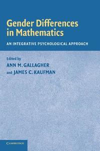 Gender Differences in Mathematics edito da Cambridge University Press