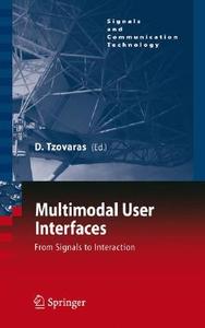Multimodal User Interfaces edito da Springer-Verlag GmbH