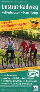 Unstrut Cycle Path, Cycle Tour Map 1:50,000 edito da Freytag-Berndt