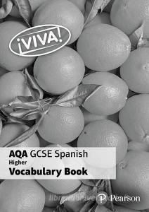 Viva! Aqa Gcse Spanish Higher Vocab Book (pack Of 8) di Rachel Hawkes, Christopher Lillington edito da Pearson Education Limited