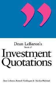 Investment Quotations di Lebaron, Pitchford, Vaitilingam edito da John Wiley & Sons