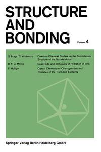 Structure and Bonding di C. K. Jørgensen, J. B. Neilands, Ronald S. Nyholm, D. Reinen, R. J. P. Williams edito da Springer Berlin Heidelberg